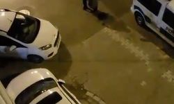 Ters yönde giderken polis aracına çarptı