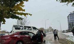 Trafik kazasında 3 kişi yaralandı