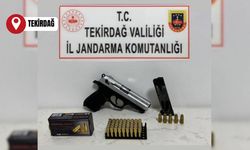 Kapaklı ve Çerkezköy'de jandarmadan silah operasyonu