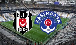 Beşiktaş-Kasımpaşa karşılaşmasında ilk 11'ler belli oldu