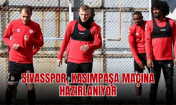 Sivasspor, Kasımpaşa maçının hazırlıklarını sürdürdü