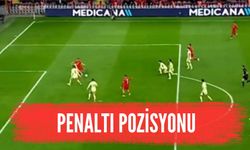 Türkiye - Galler maçı penaltı pozisyonu