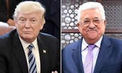 ABD’nin yeni Başkanı Trump, Filistin Devlet Başkanı Abbas ile görüştü