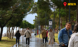 Antalya’da turistler hayrete düştü!