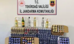 Sahte içki operasyonunda 1 ton 165 litre ele geçirildi