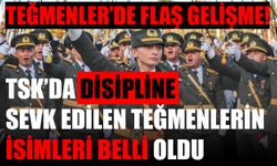 TSK’da disipline sevk edilen teğmenlerin isimleri belli oldu