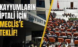 Kayyum düzenlemesinin kaldırılması için kanun teklifi