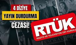 RTÜK 4 diziye yayın durdurma cezası verdi!