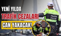 Yeni yılda trafik cezalarına yüklü zam!