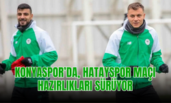 Konyaspor’da, Hatayspor karşılaşmasının hazırlıklarına devam etti