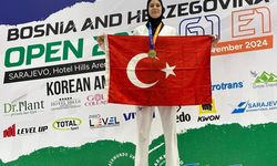 Milli Taekwondocu Elifnaz Köseoğlu, Avrupa üçüncüsü oldu