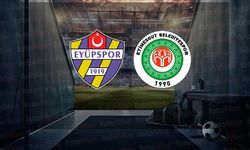 Eyüpspor – Etimesgut Belediyespor maçı canlı izle!