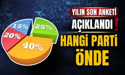 Hangi parti yılın son anketinde lider durumda?