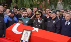 Şehit Polis Mehmet Tozun, son yolculuğuna uğurlandı