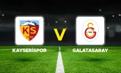 CANLI YAYIN | Kayserispor - Galatasaray maçı