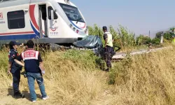 Yolcu treni çarpan yaya hayatını kaybetti