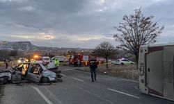 Öğrenci servisi kaza yaptı: 24 kişi yaralandı