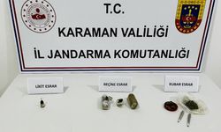 Kahve kavanozunda saklanmış uyarıcı madde ele geçirildi