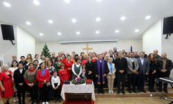 Büyükşehir Belediyesi Eş Başkanlarından Noel kutlaması