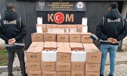 Eş zamanlı kaçak alkol operasyonunda 8 şüpheli yakalandı