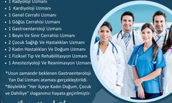 Gastroenteroloji uzmanı  18 doktor ataması gerçekleşti