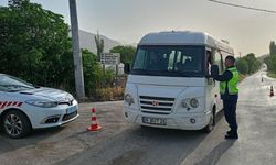 Okul çevreleri ve servislere denetim yapılıyor