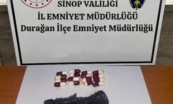 Polisin durdurduğu kişinin üzerinde zehir bulundu