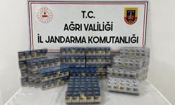 Yol kontrolünde kaçak sigara ele geçirildi