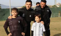 Altay, sevinçten ağlayan minik taraftar Kuzey’i tesislerinde ağırladı