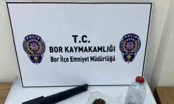 Bor'da yapılan uyarıcı madde operasyonu neticesinde 1 kişi tutuklandı