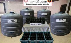 22 bin litre kaçak içki ele geçirildi