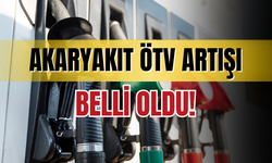 Akaryakıt ÖTV artışı Resmi Gazete'de yayımlandı