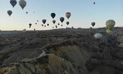 Litvanyalı kadın, eşine Kapadokya tatili hediye etti