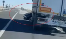 Yol vermek istediği otomobili sürükledi