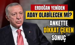 Erdoğan’ın adaylığına anayasa değişikliği konusunda çarpıcı anket sonucu