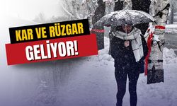 Marmara için kar ve rüzgar uyarısı