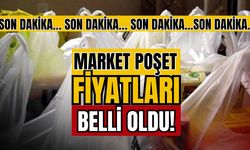 Market poşeti fiyatları belli oldu!