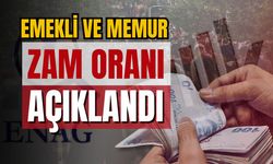 Emekli maaşlarında zam oranı açıklandı