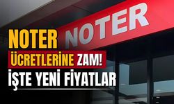 Noter ücretlerine güncelleme! İşte yeni fiyatlar