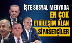 Siyasetçilerin sosyal medya karneleri belli oldu