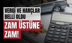 Yeni yıl harç ve vergileri belli oldu!