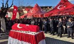 Eyüpsultan'da şehit olan polis memuru toprağa verildi