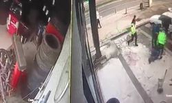 Şişirdiği lastik patladı, kolu kırıldı