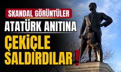 Sarayburnu'ndaki Atatürk Anıtı'na saldırı