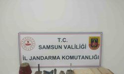 Samsun’da jandarma tarihi eser operasyonu