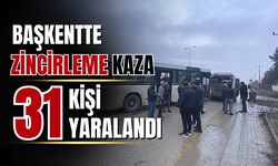 Çubuk-Ankara yolunda iki otobüs çarpıştı, 31 kişi yaralandı!