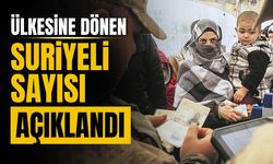 Bakan Yerlikaya ülkesine dönen Suriyelilerin sayısını açıkladı