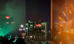 Yılbaşı kutlaması faciaya dönüştü, havai fişek yangın çıkardı