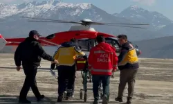 Helikopter ambulans 15 aylık Melisa bebek için havalandı