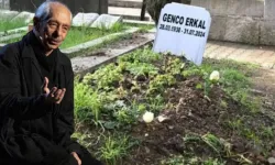 Genco Erkal'ın mezarı sosyal medyada gündem oldu